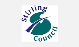 Stirling Council logo.